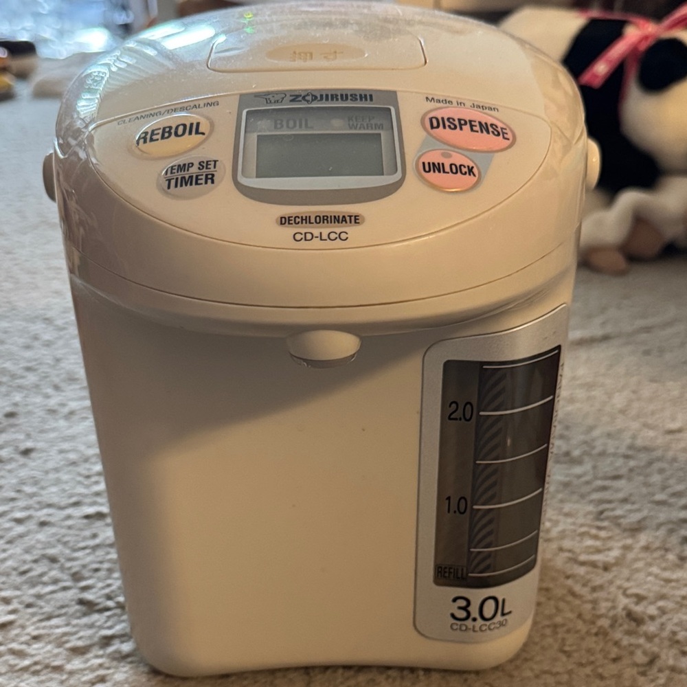 Panorama Window® Micom Water Boiler & Warmer CD-LCC, gentlely used